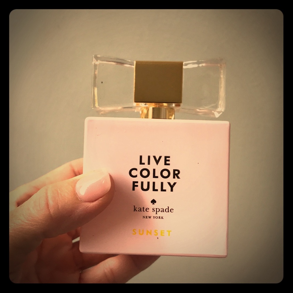 Kate Spade  LIVE COLORFULLY (sunset) 3.4 oz.